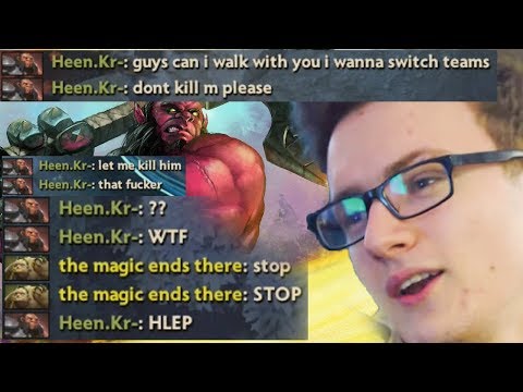 Miracle- [Axe] I Want to Switch Team Please Dota 2