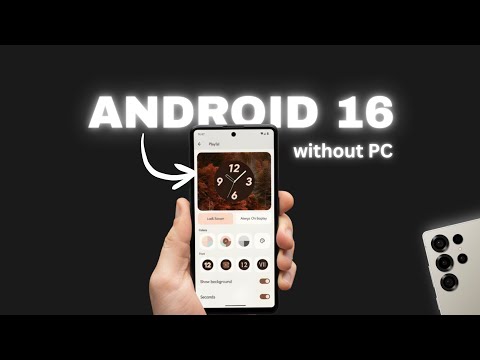 Install Android 16 GSI on ANY Samsung Phone WITHOUT PC! | Install custom ROM on Samsung