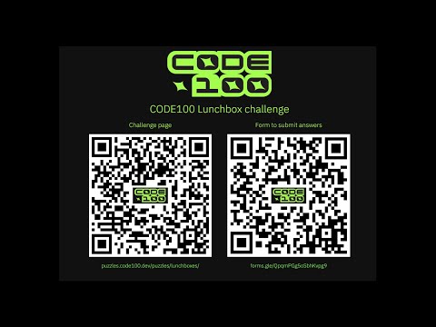 CODE100 Challenge Lunchboxes