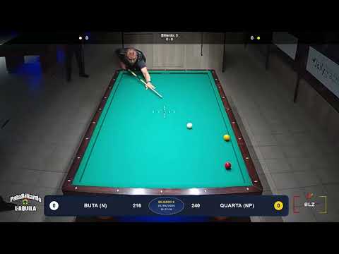 A.BUTA VS A.QUARTA - STECCA - 2024/25 - FINALI 2° TROFEO PALABILIARDO - 22/06/2025