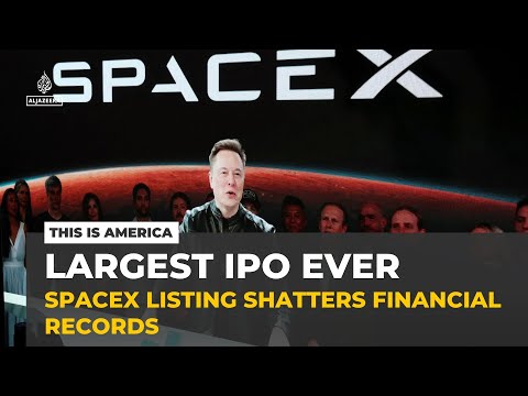 SpaceX listing shatters financial records | This is America