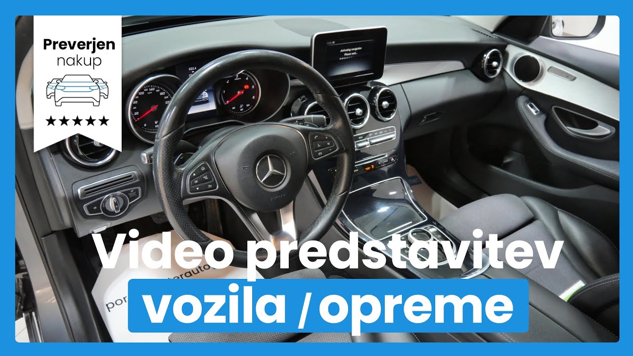 Mercedes-Benz C-Razred C 220 d AMG LINE - SLOVENSKO VOZILO