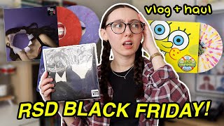 RECORD STORE DAY *BLACK FRIDAY* 2024 (vlog + haul)