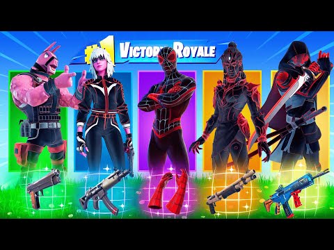 The *RANDOM* SCARLET BLACKOUT BOSS Challenge! (Fortnite)