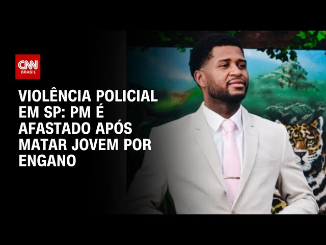 PM afasta policial que matou jovem por engano em São Paulo | CNN 360º