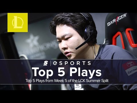 Top 5 Plays from Week 5 of the LCK Summer Split