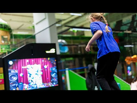 ValoJump (by Valo Motion) with "Jump Theater" Game - Trampoline Gaming - Supplied by Multiplay