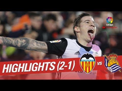 Highlights Valencia CF vs Real Sociedad (2-1)