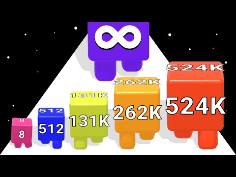 2048 JELLY SHOOTER: Level Up Cube (Part 2) Number Games