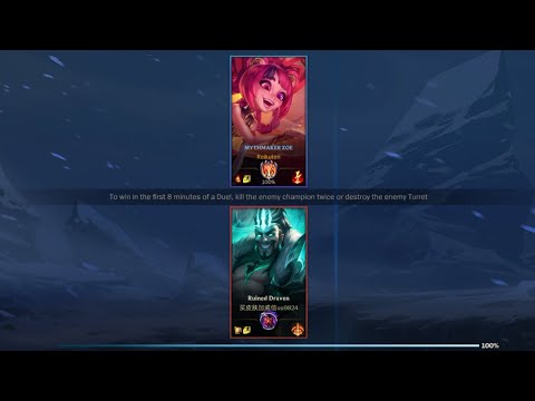 Zoe vs Draven | WILDRIFT DUELS ep.3