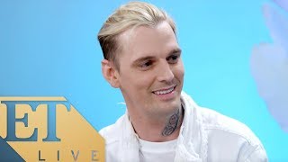 Aaron Carter Reveals Past Relationship With Riverdale Star Madelaine Petsch, And MORE | ET LIVE