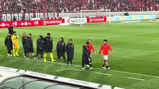 【浦和レッズ】【田中達也監督初勝利】百年構想リーグ第13節vs川崎フロンターレ　試合後選手挨拶