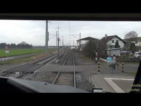 Führerstandsfahrt Murten - Kerzers