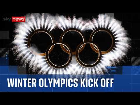 Winter Olympics crowd ignore pleas not to boo as spectacular ceremony kicks off