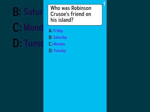Who was Crusoe's friend on the island?