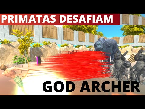 PRIMATES DEFY GOD ARCHER  - ANIMAL REVOLT BATTLE SIMULATOR
