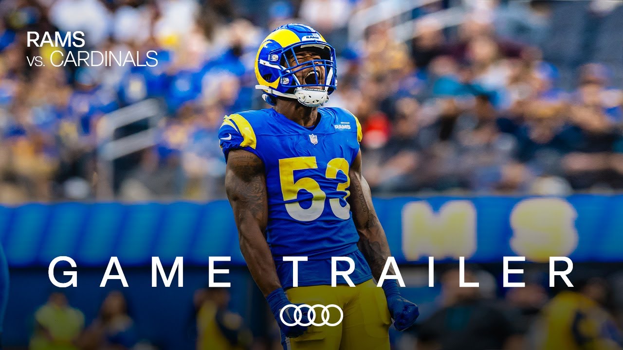 Rams vs. Cardinals: A Week 10 Rematch In The NFC West | Game Trailer