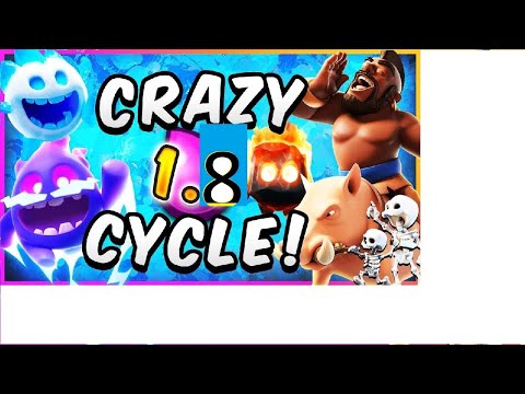 Best Deck in Clash Royale|Crazy 1.8 Cycle|Impossible to Defend!