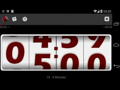 Large Countdown Timer Video