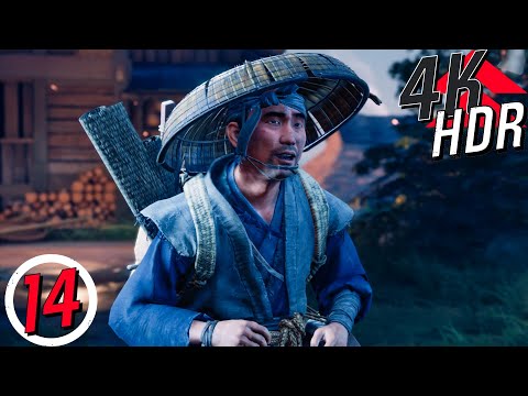 [4K HDR] Ghost of Tsushima (100%, Platinum, Hard)  Walkthrough part 14 - Servant of the People