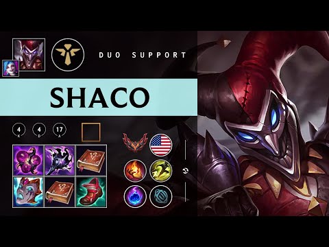 Shaco Support vs Nautilus - NA Grandmaster Patch 26.02