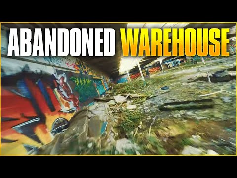 Abandoned Warehouse Highspeed Drone Flight - FPV Freestyle Video