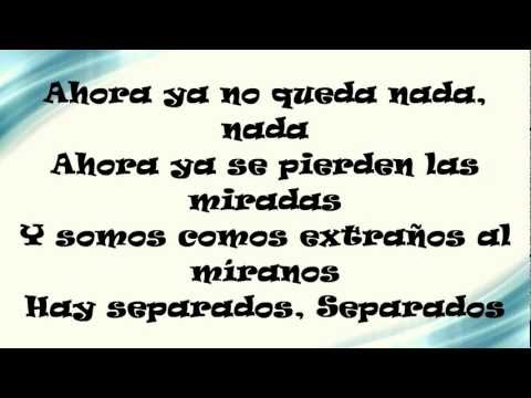 separados - sergio vargas (letra)