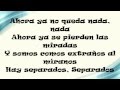 separados - sergio vargas (letra)