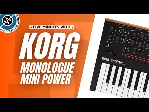 Korg Monologue Mini Powerhouse - Five Minutes With Demo