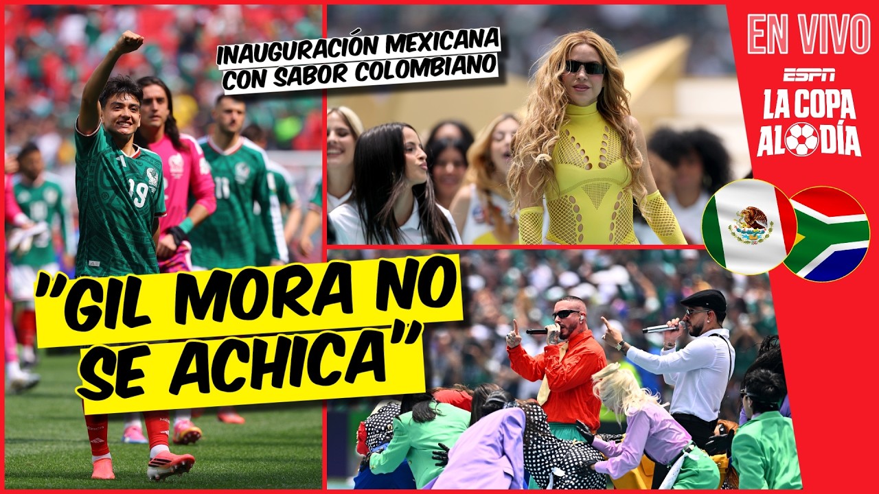 MÉXICO inauguró el MUNDIAL sin MARIACHIS, pero sí al ritmo de Shakira y J Balvin | La Copa al Día