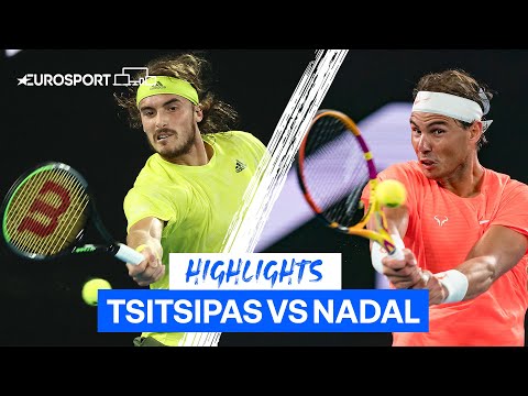 Monumental From Tsitsipas! Epic Comeback vs Nadal | Australian Open 2021 | Eurosport Tennis