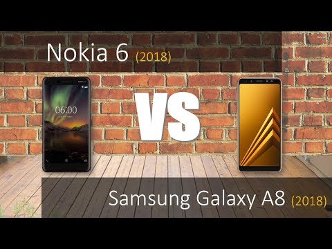 Nokia 6 2018 VS Samsung Galaxy A8 2018