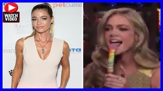 Saturday Night Takeaway fans in frenzy as Denise Richards sucks lollipop in unearthed clip