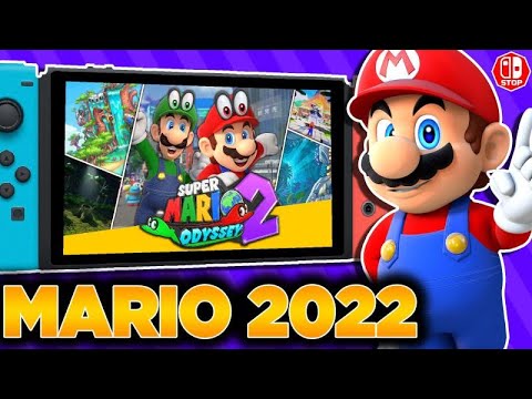 Part of a video titled All The New Mario Games That Might Release In 2022! - YouTube