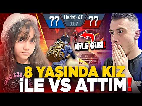 I FOUGHT A VS MATCH AGAINST 8-YEAR-OLD TDM PLAYER DEFNE (SHE DOMINATED ME)! | PUBG Mobile