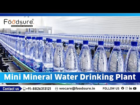 Mini Mineral Water Drinking Plant | Drinking Water Bottling Plant Business Ideas Call Us 8826313121