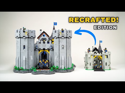LEGO Black Falcon's Fortress - ReCrafted Edition!