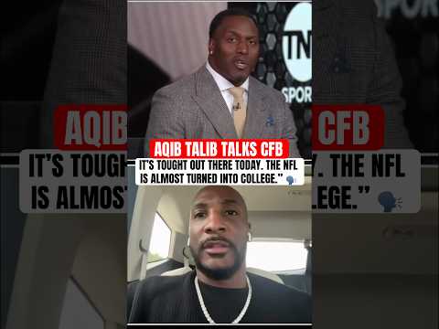 The Jayhawk legend Aqib Talib ahead of today’s K-State vs Kansas Sunflower Showdown 🗣️