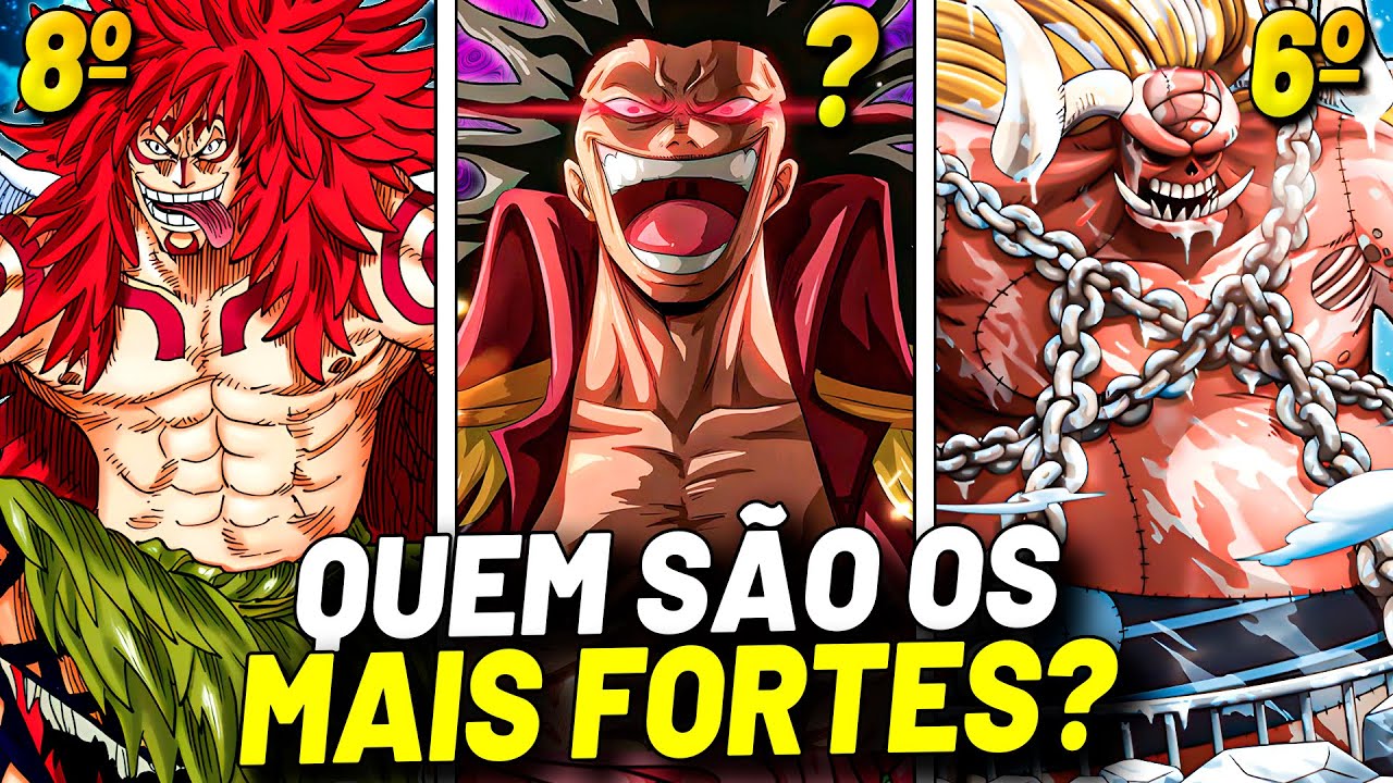 OS 10 PERSONAGENS MAIS PODEROSOS DO PASSADO EM ONE PIECE! E SEUS PODERES EXPLICADOS