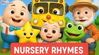 3 bag full + Old Macdonald + More Rhymes | Kids Spaceship | Nursery Rhymes & Poem Song
