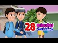 4 New 28 minutes Episode of Abdul Bari  Ansharah Cartoons Compilation