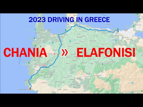 ROAD TRIP 2023 SK - Greece PART 6 Greece:   Chania - Elafonissi