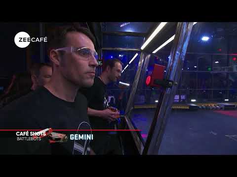 #CaféShots | Battlebots | Gemini Vs Lucky