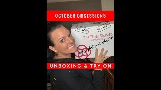 Trendsend by Evereve - | Unboxing &amp; Tryon | October 2018 | I’m Obsessed With One item!!!