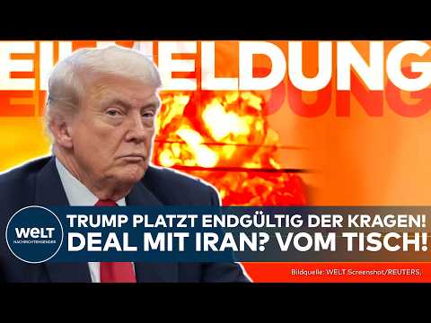Video Thumbnail: KRIEG MIT IRAN: Trump fordert "bedingungslose Kapitulation" der Iraner! Atom-Abkommen vom Tisch!