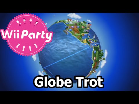 Wii Party - Party Mode - Globe Trot