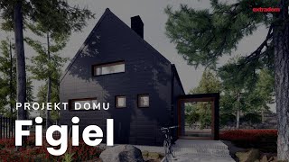 Projekt domu Figiel bez garażu [B]: dom do 70 m z Extradom.pl