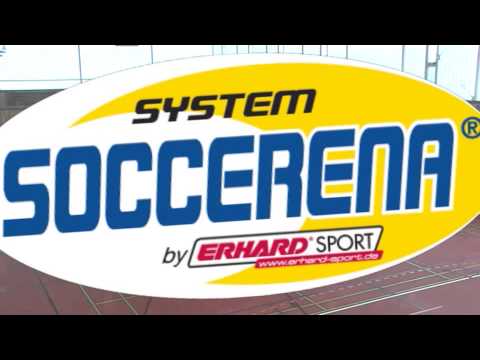 SOCCERENA Spielfeld von ERHARD SPORT - so einfach ist der Aufbau