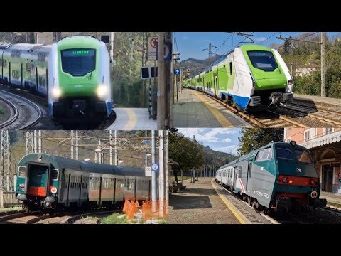 1 ora di orologio CON I TRENI DEL MARE TRENORD tra le stazioni di PIANO ORIZZONTALE,MIGNANEGO,PONTEX