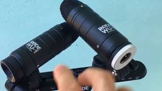 Video thumbnail for RØDE WU-1 microphones on a RØDE Stereo Bar by Watson Wu